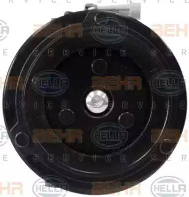 HELLA 8FK 351 135-021 - Компрессор кондиционера autospares.lv