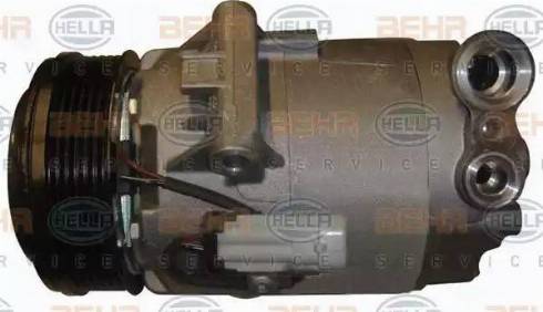 HELLA 8FK 351 135-131 - Компрессор кондиционера autospares.lv