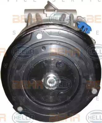 HELLA 8FK 351 135-831 - Компрессор кондиционера autospares.lv