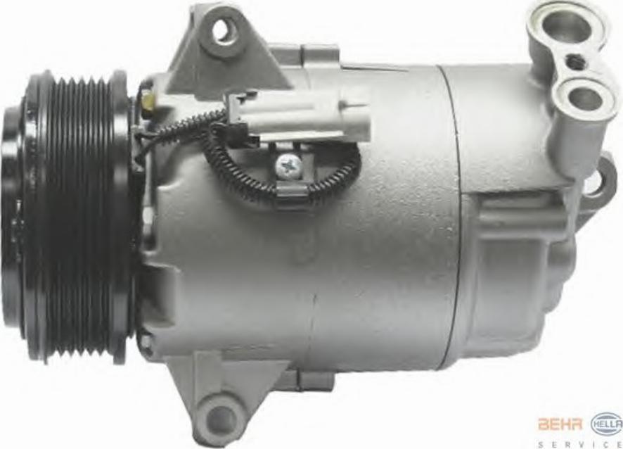 HELLA 8FK351135821 - Компрессор кондиционера autospares.lv