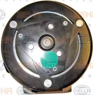 HELLA 8FK 351 135-391 - Компрессор кондиционера autospares.lv