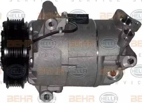 HELLA 8FK 351 135-351 - Компрессор кондиционера autospares.lv