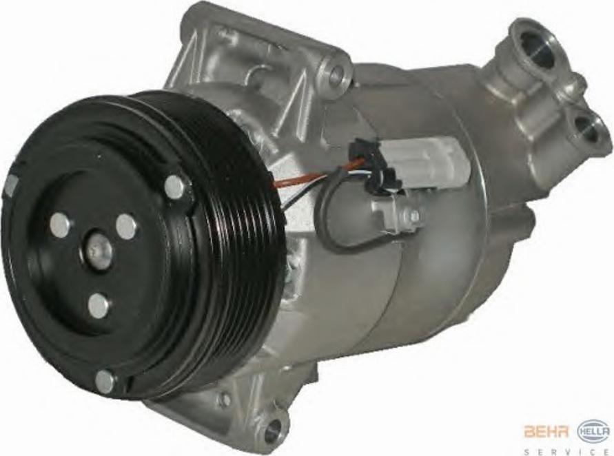 HELLA 8FK351135321 - Компрессор кондиционера autospares.lv