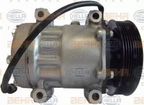 HELLA 8FK 351 135-711 - Компрессор кондиционера autospares.lv