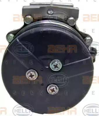 HELLA 8FK 351 130-141 - Компрессор кондиционера autospares.lv