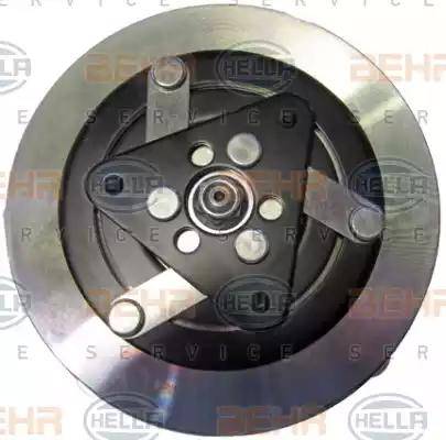 HELLA 8FK 351 130-101 - Компрессор кондиционера autospares.lv