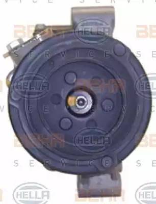 HELLA 8FK 351 131-651 - Компрессор кондиционера autospares.lv