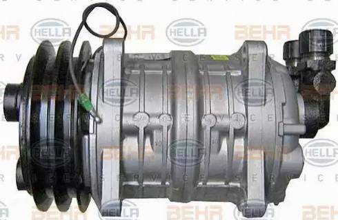 HELLA 8FK 351 133-131 - Компрессор кондиционера autospares.lv