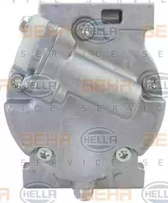 HELLA 8FK 351 129-091 - Компрессор кондиционера autospares.lv