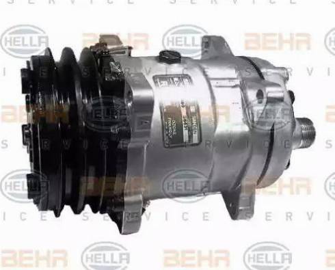 HELLA 8FK 351 124-091 - Компрессор кондиционера autospares.lv