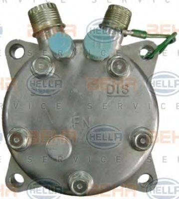 HELLA 8FK 351 124-111 - Компрессор кондиционера autospares.lv