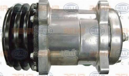 HELLA 8FK 351 124-111 - Компрессор кондиционера autospares.lv