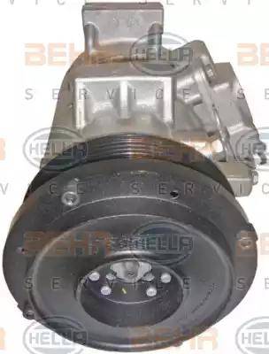 HELLA 8FK 351 125-651 - Компрессор кондиционера autospares.lv