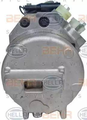 HELLA 8FK 351 125-681 - Компрессор кондиционера autospares.lv