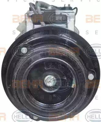 HELLA 8FK 351 125-681 - Компрессор кондиционера autospares.lv