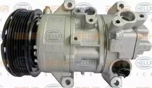 HELLA 8FK 351 125-621 - Компрессор кондиционера autospares.lv