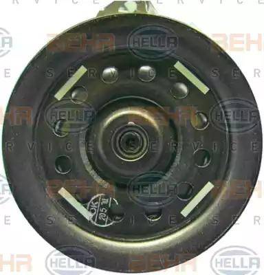 HELLA 8FK 351 125-201 - Компрессор кондиционера autospares.lv