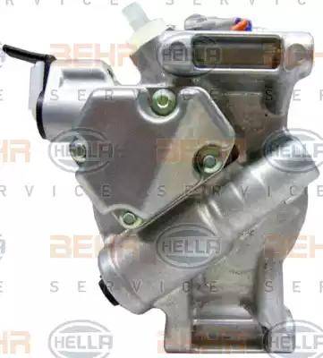 HELLA 8FK 351 125-231 - Компрессор кондиционера autospares.lv