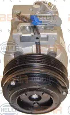 HELLA 8FK 351 126-941 - Компрессор кондиционера autospares.lv