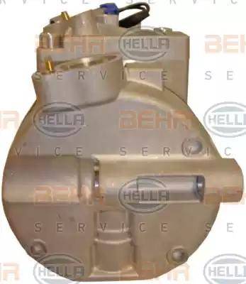 HELLA 8FK 351 126-941 - Компрессор кондиционера autospares.lv