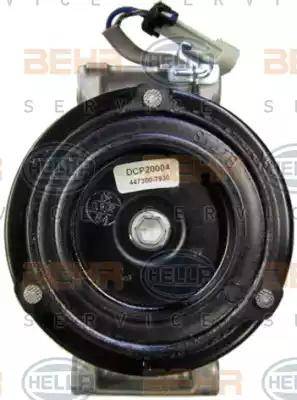 HELLA 8FK 351 126-441 - Компрессор кондиционера autospares.lv