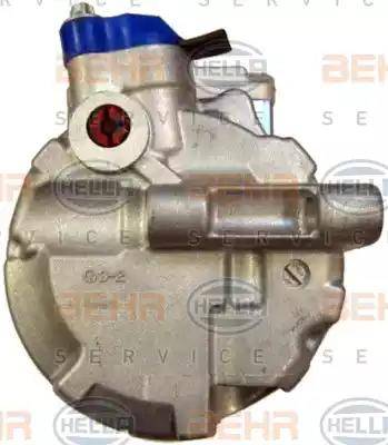 HELLA 8FK 351 126-441 - Компрессор кондиционера autospares.lv