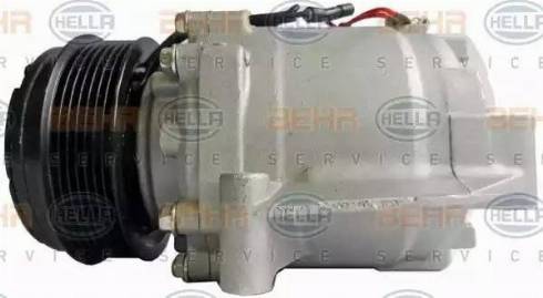 HELLA 8FK 351 121-561 - Компрессор кондиционера autospares.lv