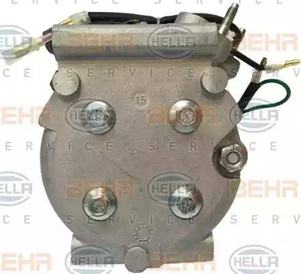 HELLA 8FK 351 121-521 - Компрессор кондиционера autospares.lv