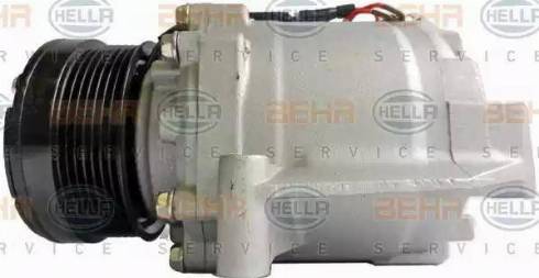 HELLA 8FK 351 121-571 - Компрессор кондиционера autospares.lv