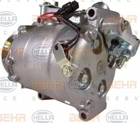 HELLA 8FK 351 121-041 - Компрессор кондиционера autospares.lv