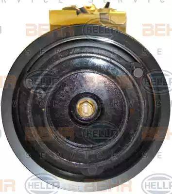 HELLA 8FK 351 128-581 - Компрессор кондиционера autospares.lv