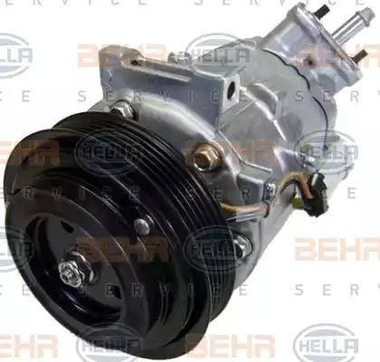 HELLA 8FK 351 128-041 - Компрессор кондиционера autospares.lv