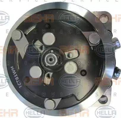 HELLA 8FK 351 128-151 - Компрессор кондиционера autospares.lv