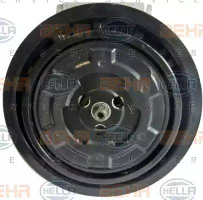 HELLA 8FK 351 123-541 - Компрессор кондиционера autospares.lv