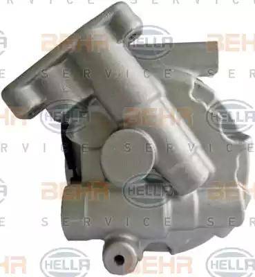 HELLA 8FK 351 123-551 - Компрессор кондиционера autospares.lv