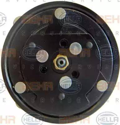 HELLA 8FK 351 127-851 - Компрессор кондиционера autospares.lv