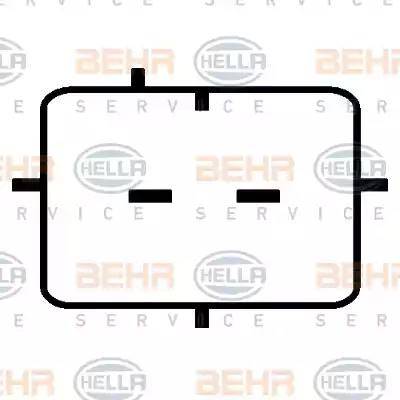 HELLA 8FK 351 127-871 - Компрессор кондиционера autospares.lv