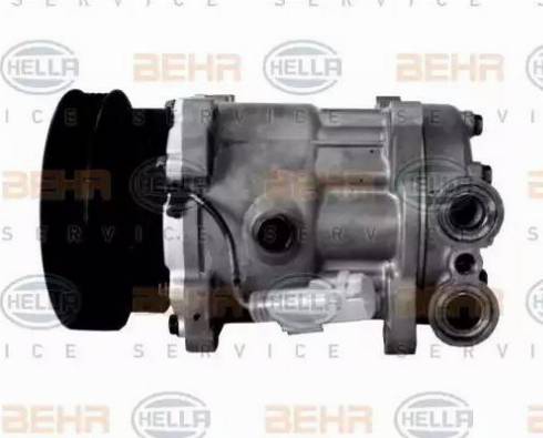 HELLA 8FK 351 127-271 - Компрессор кондиционера autospares.lv