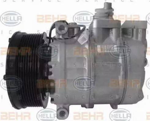 HELLA 8FK 351 176-541 - Компрессор кондиционера autospares.lv