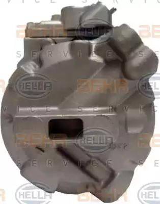 HELLA 8FK 351 176-561 - Компрессор кондиционера autospares.lv