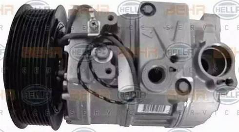 HELLA 8FK 351 176-521 - Компрессор кондиционера autospares.lv