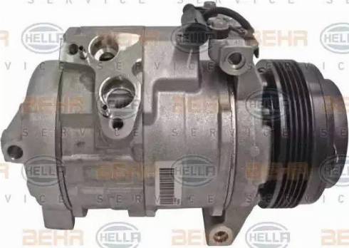 HELLA 8FK 351 176-651 - Компрессор кондиционера autospares.lv