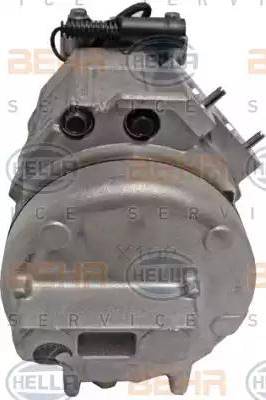 HELLA 8FK 351 176-651 - Компрессор кондиционера autospares.lv