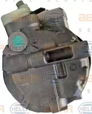 HELLA 8FK 351 176-041 - Компрессор кондиционера autospares.lv