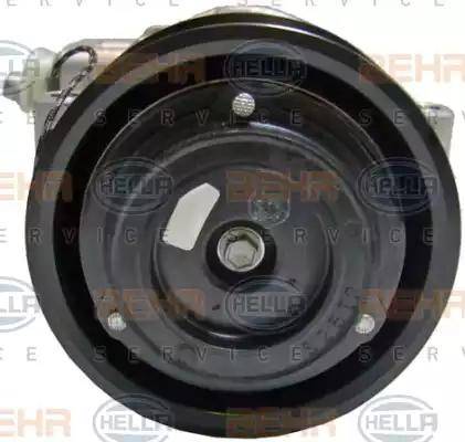 HELLA 8FK 351 176-021 - Компрессор кондиционера autospares.lv