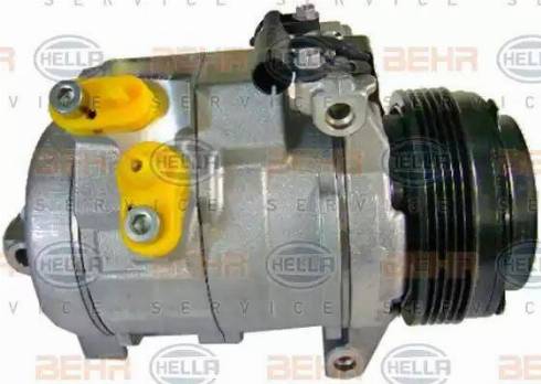 HELLA 8FK 351 176-151 - Компрессор кондиционера autospares.lv