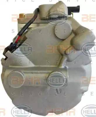 HELLA 8FK 351 340-991 - Компрессор кондиционера autospares.lv