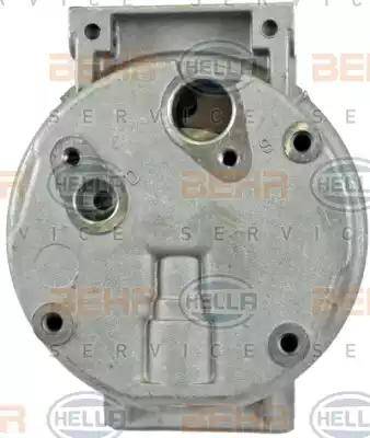 HELLA 8FK 351 340-981 - Компрессор кондиционера autospares.lv