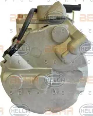 HELLA 8FK 351 340-971 - Компрессор кондиционера autospares.lv