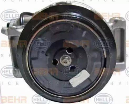 HELLA 8FK 351 340-401 - Компрессор кондиционера autospares.lv